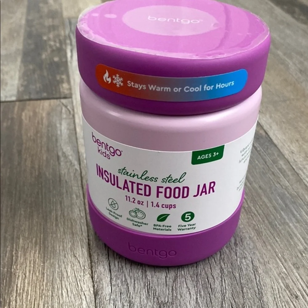 Bentgo Kids Purple Insulated Food Jar